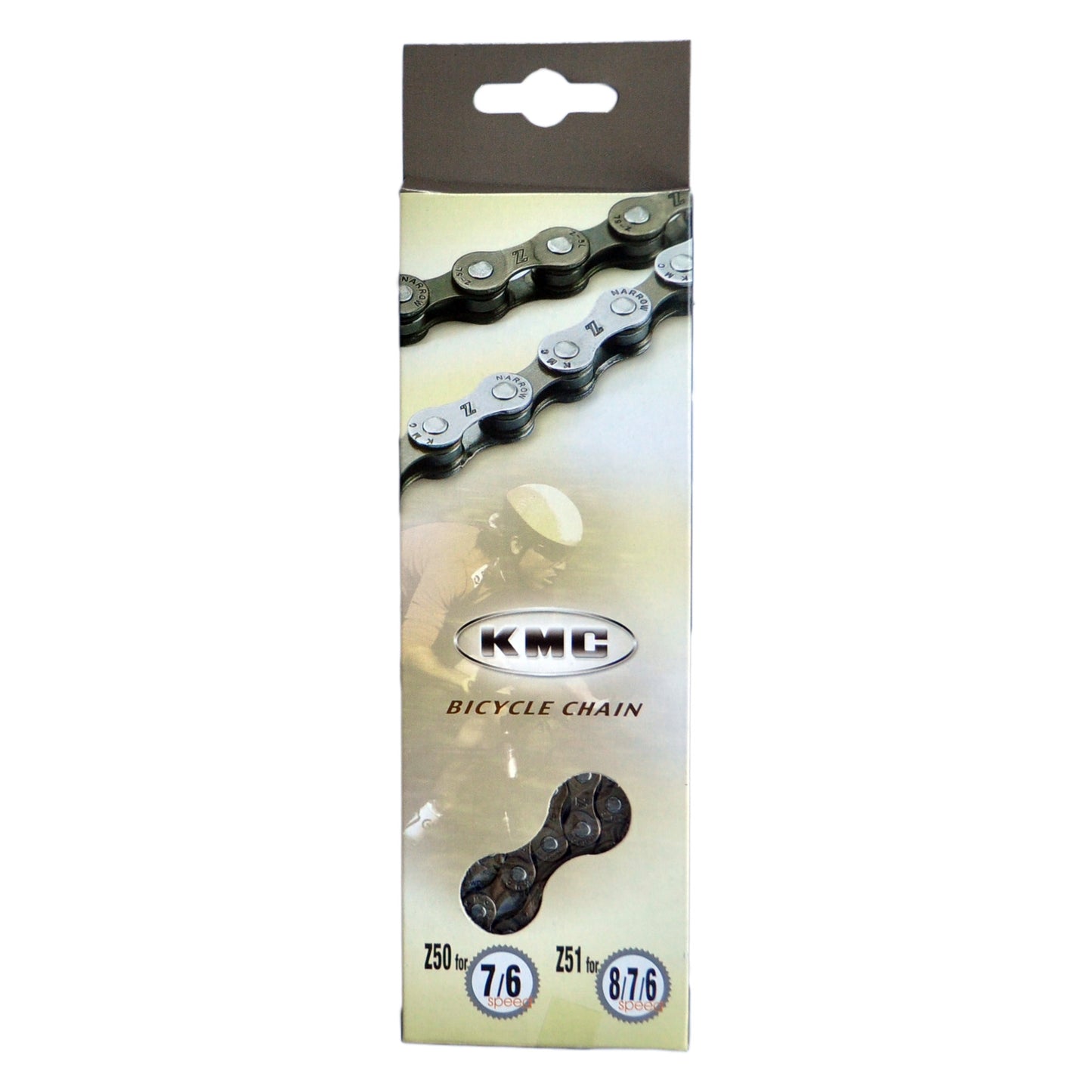 Ланцюг KMC Z7 1/2х3/32х116L коричнева без конектора 7шв.