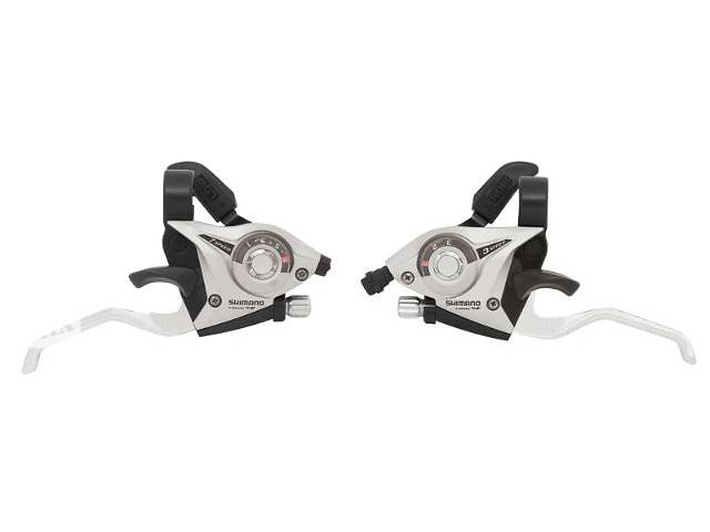 Kyivbike Шифтер Shimano Tourney ST-EF510 3 шв. + тросик сріблястий