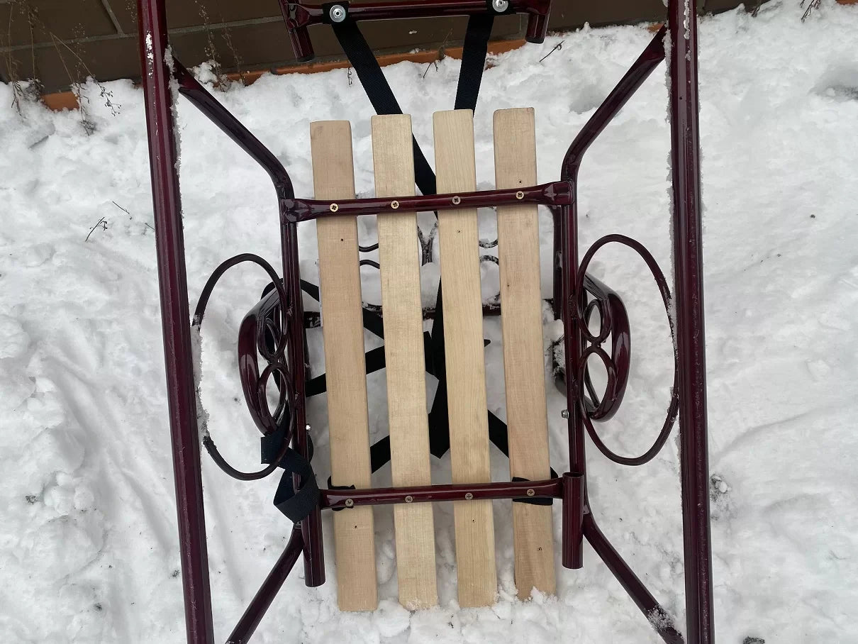 Дитячі санки Вітан смерека з ручкою-штовхачем - изображение 7