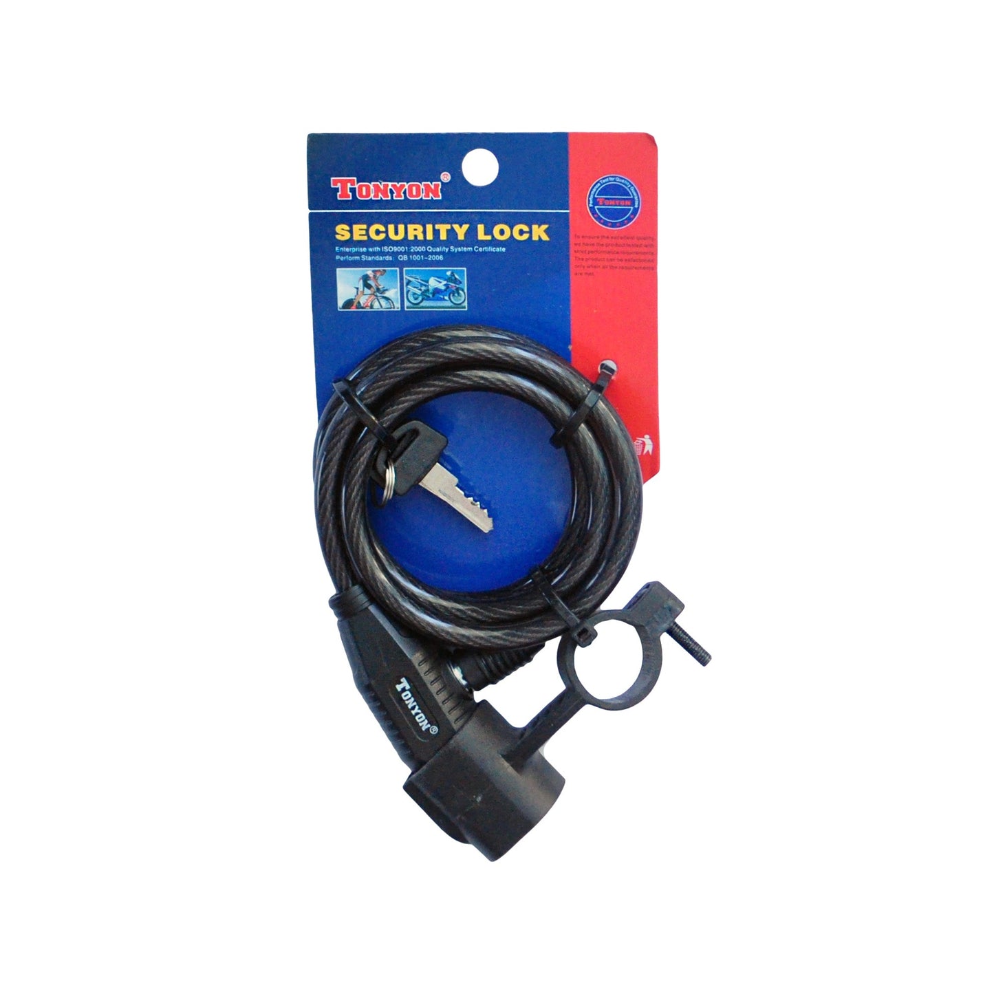 Замок Tonyon 8x1000мм TY520, з кріпленням