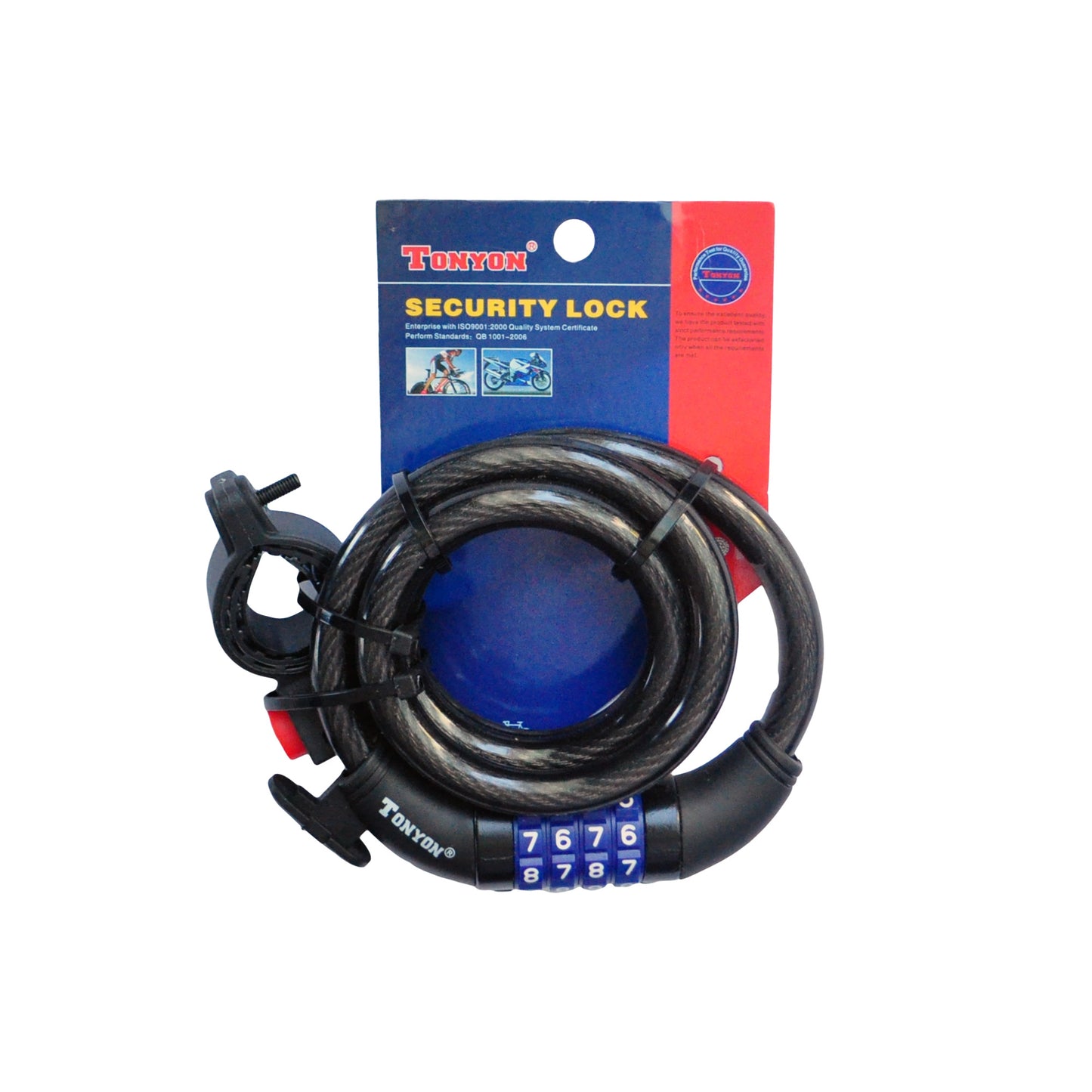 Замок Tonyon 12x1000мм TY523, з кріпленням