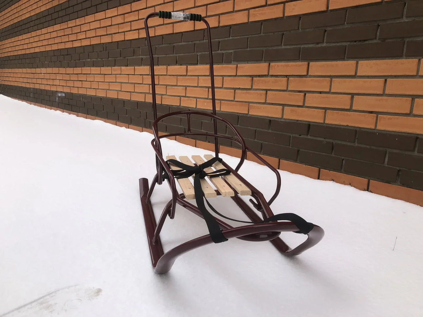 Дитячі санки Вітан Спринтер з ручкою-штовхачем - изображение 7