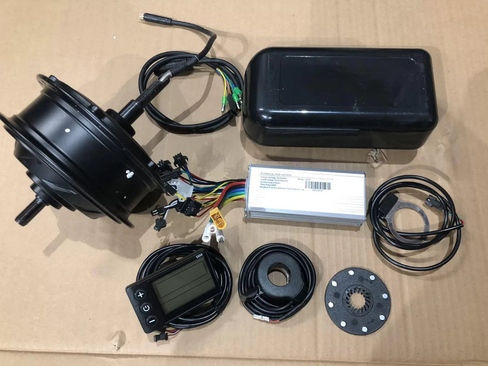 Электро набор задний 36В 500Вт батарея 36/12аЧ в корпусе