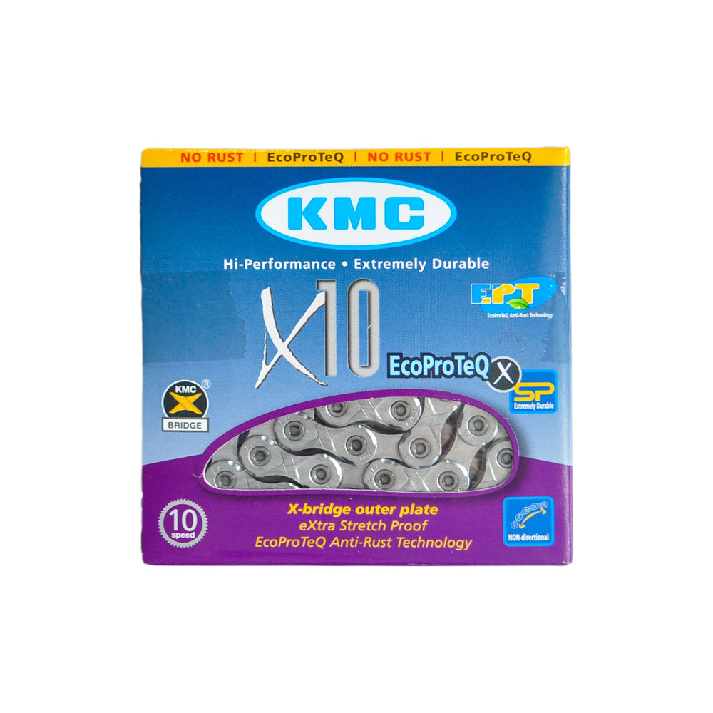 Ланцюг KMC X10-1EPT 1/2х11/128х116L EPT, 10шв.