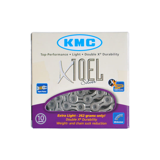 Ланцюг KMC X10-1EL 1/2х11/128х114L сріб/сріб, 10шв.