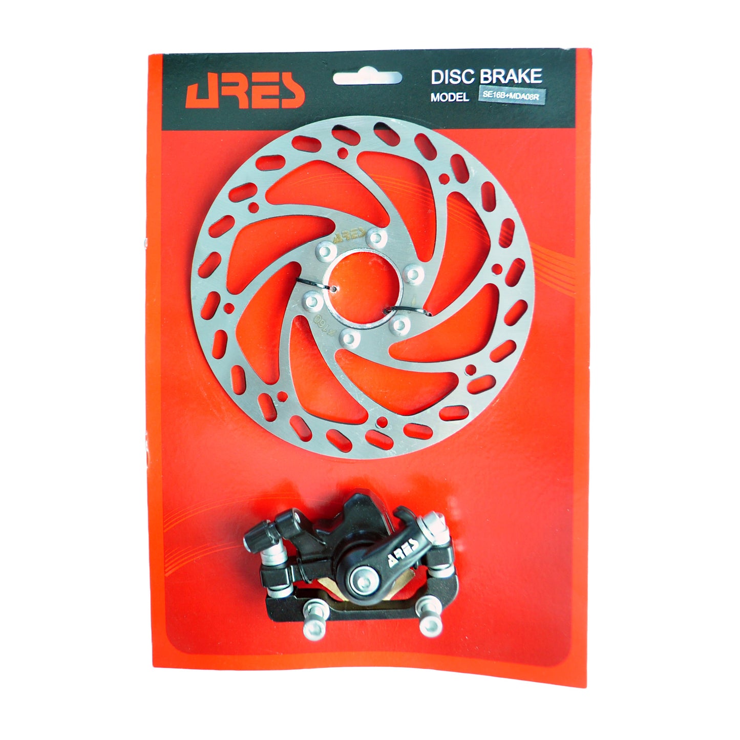 Гальма disk Ares MDA08+SE16B задні IS-type, ротор з гайкою 160мм