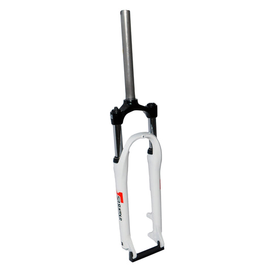 Вилка SR Suntour 27,5 M3030 DISK, 1-1/8"x260мм, хід:75мм, біла