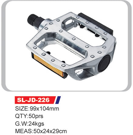 Педалі SL-JD-226 AL 9/16" сріблястий