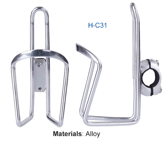 Kyivbike Фляготримач HUASION АЛ/ПЛ Н-С05 біле