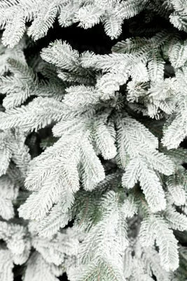 Елка литая заснеженная елит - изображение 5