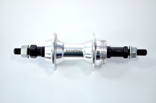 Втулка Shunfeng задня PARALAN АЛ MTB 14G*36H, срібна