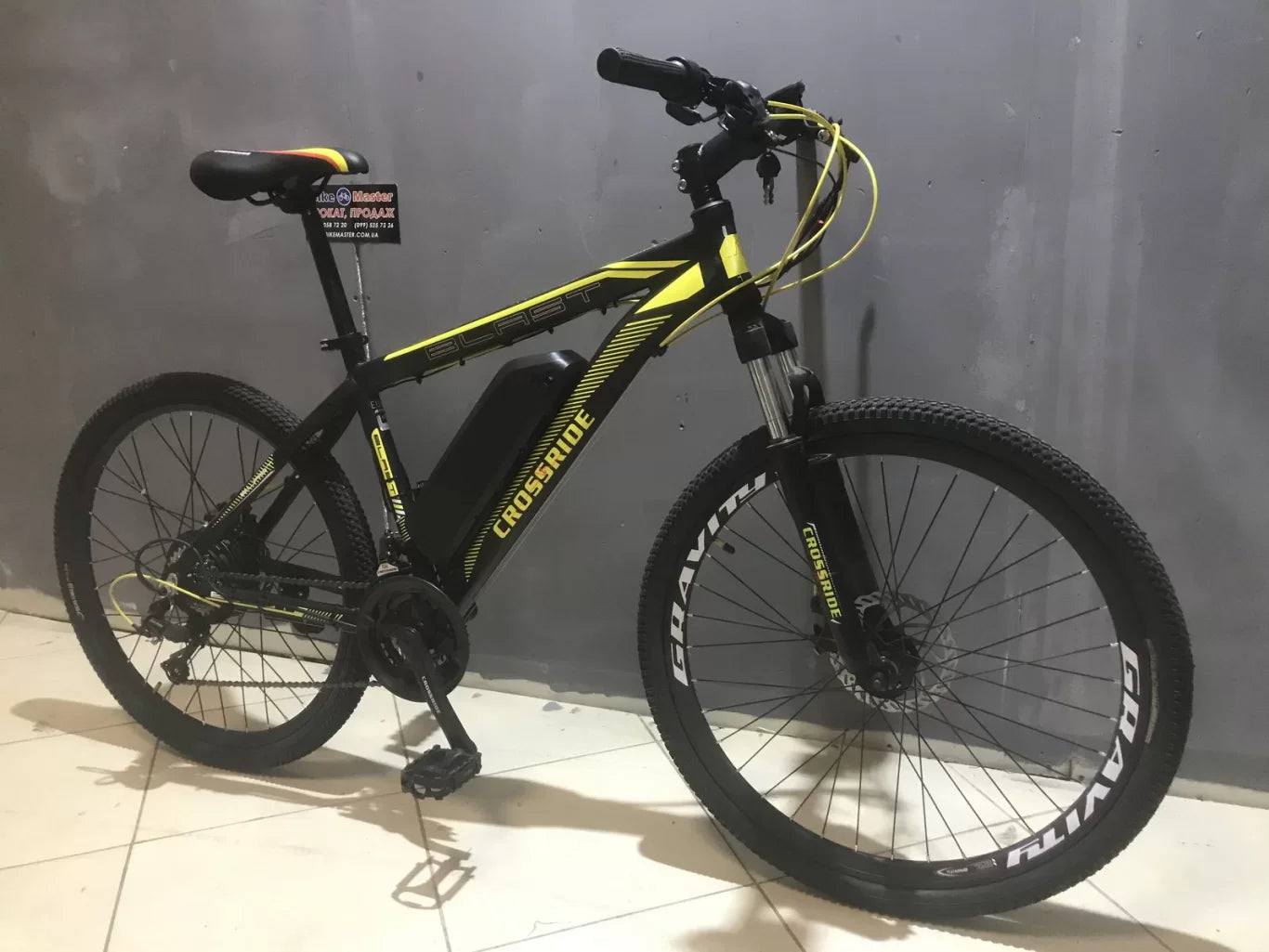 Электровелосипед Crossride Blast 26" 36В 500Вт 13Ач - изображение 7