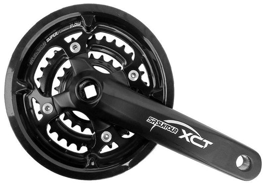 Шатун Suntour XR 42x34x24T 170мм чорний