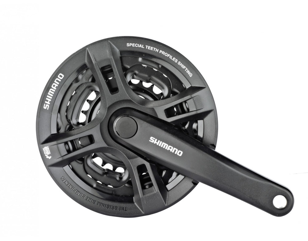 Шатун Shimano FC-M4000 OCTALINK, 170mm, 40x30x22T, для 9шв., без захисту