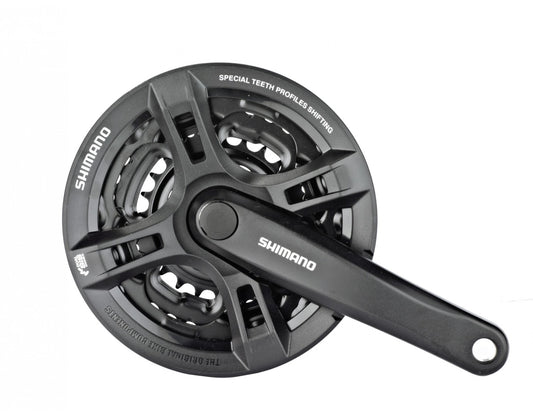 Шатун Shimano FC-M4000 OCTALINK, 170mm, 40x30x22T, для 9шв., без захисту