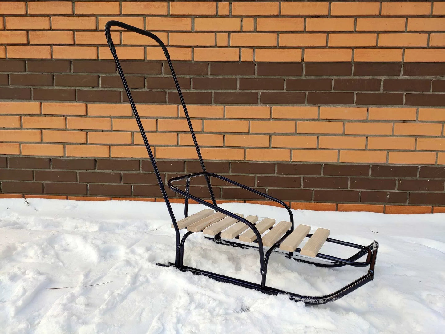 Дитячі санки Водан СД-2 з ручкою-штовхачем