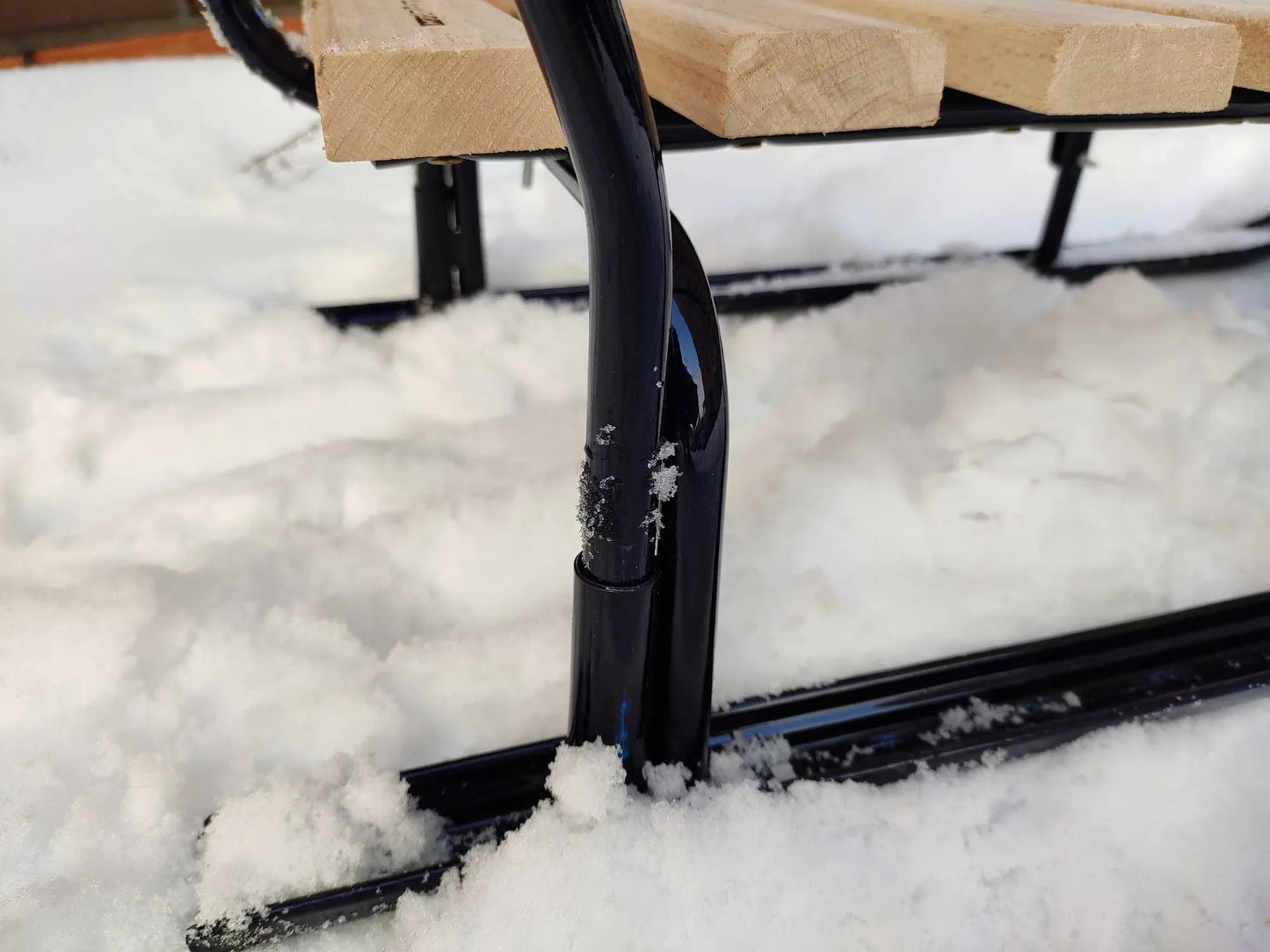 Дитячі санки Водан СД-2 з ручкою-штовхачем - изображение 5