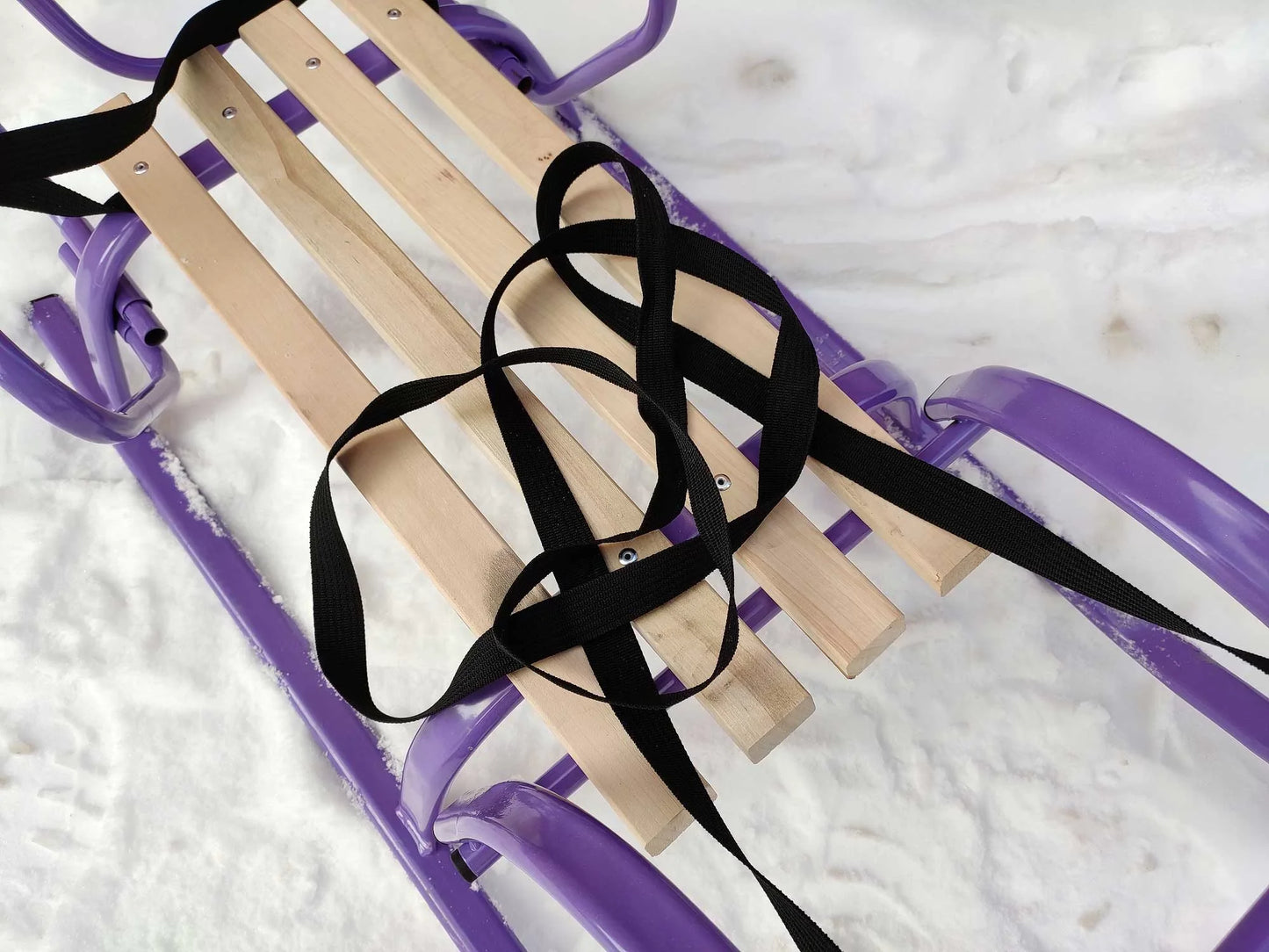 Дитячі санки Вітан Снігур з ручкою-штовхачем - изображение 2