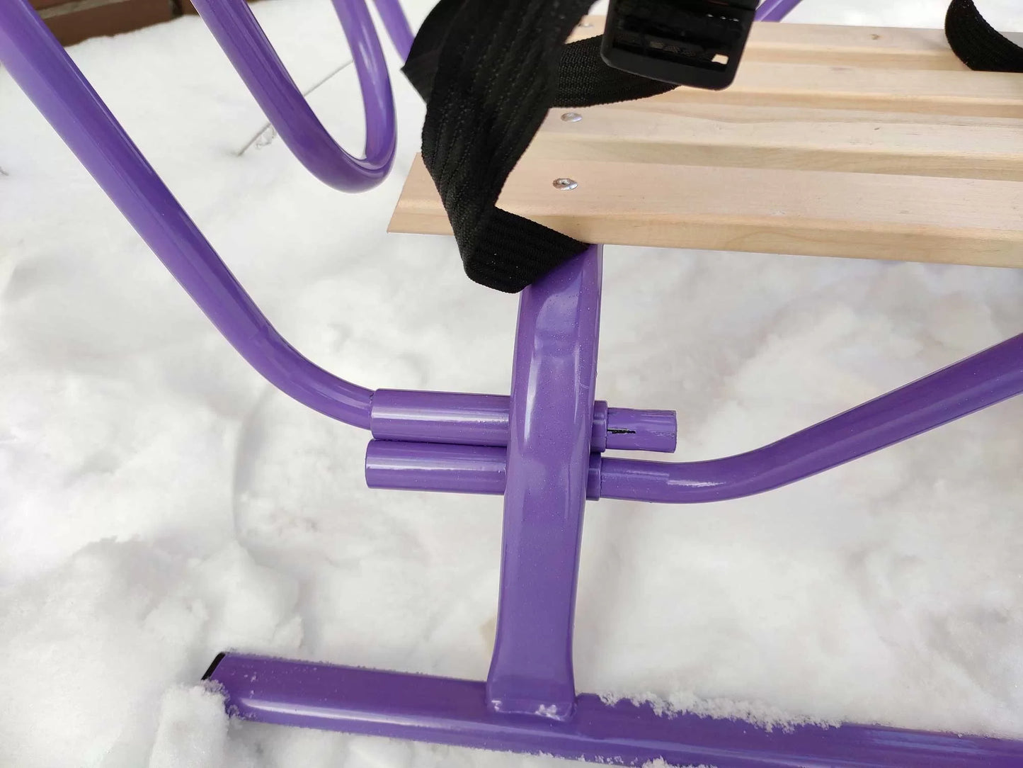 Дитячі санки Вітан Снігур з ручкою-штовхачем - изображение 4