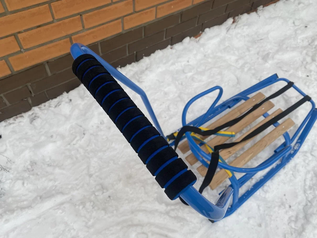 Дитячі санки Витан комета з ручкою-штовхачем - изображение 6