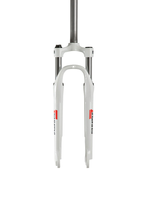 Вилка SR Suntour 26 M3030 disk 1-1/8"x260мм, хід:75мм, біла