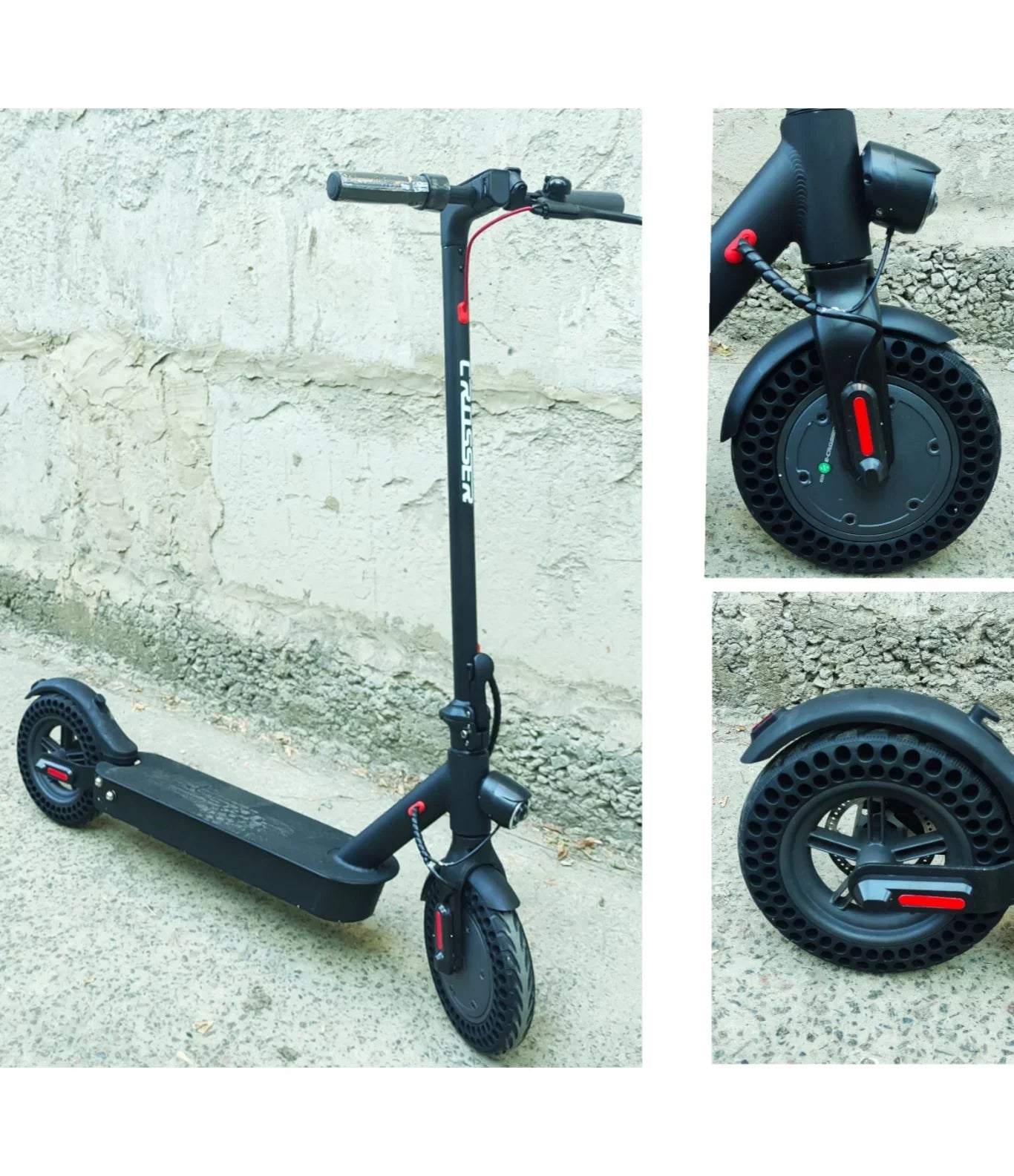 Электросамокат Е9 Crosser MAX 10" безкамерка