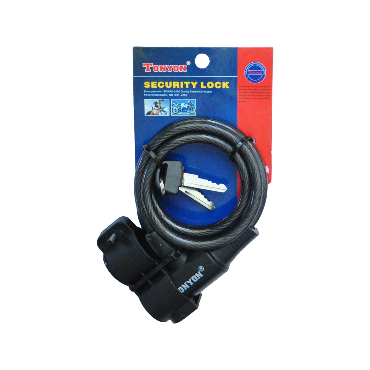 Замок Tonyon 8x1000мм TY505, з кріпленням