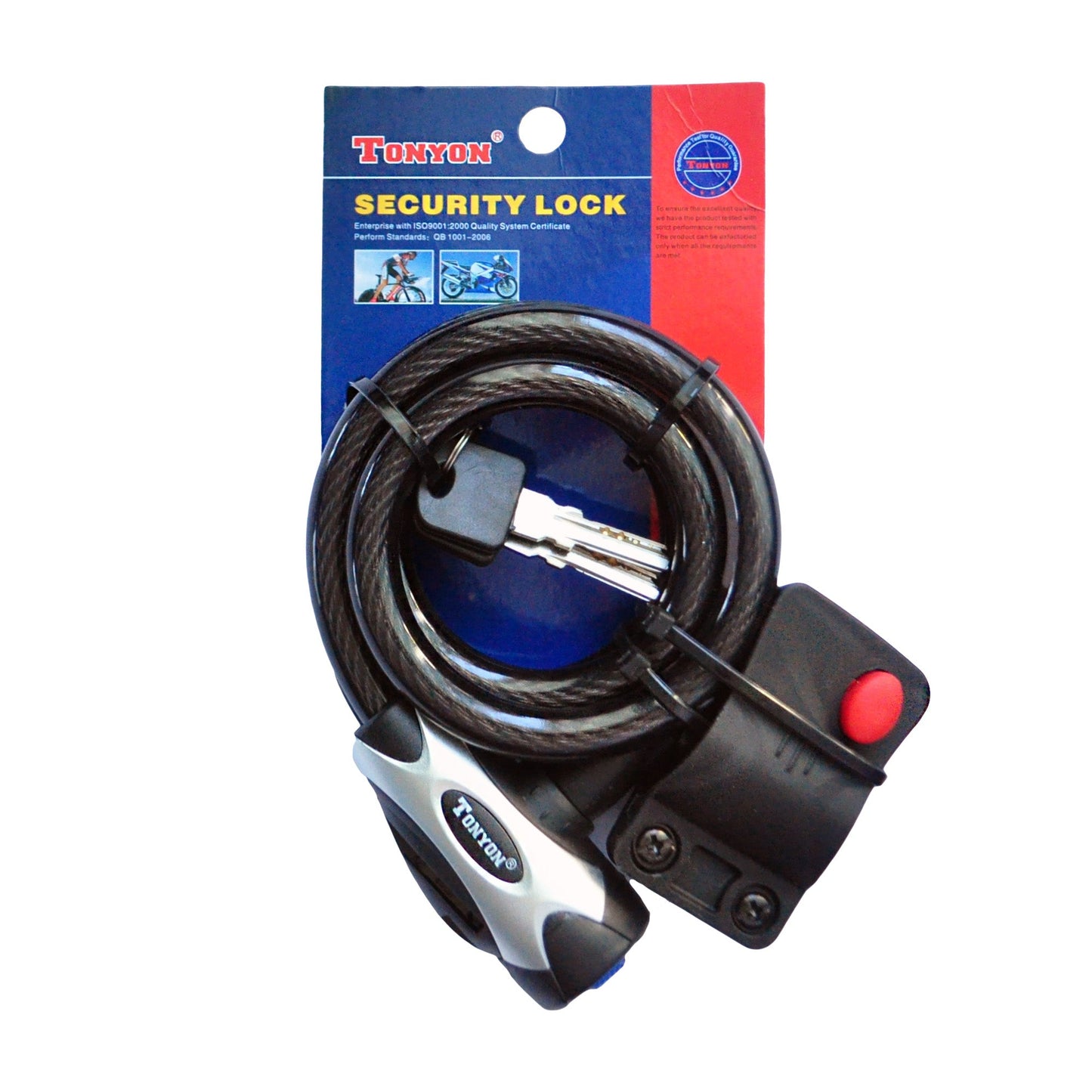 Замок Tonyon 12x1000мм TY555, з кріпленням